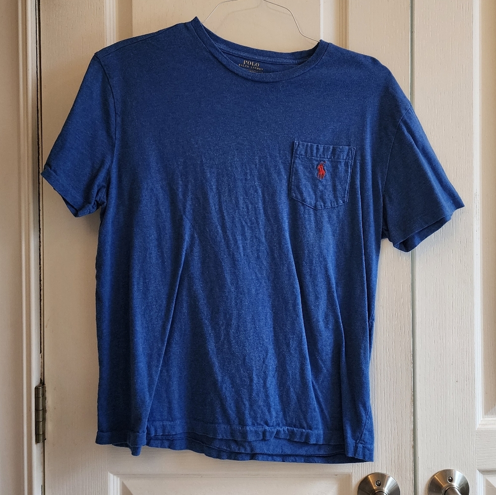 Blue medium classic Polo t-shirt